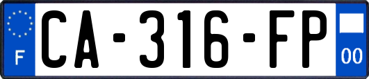 CA-316-FP