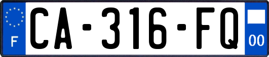 CA-316-FQ