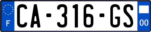 CA-316-GS