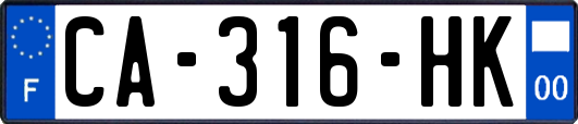 CA-316-HK