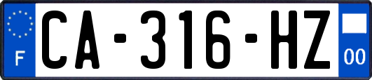 CA-316-HZ