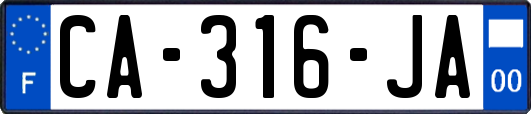 CA-316-JA