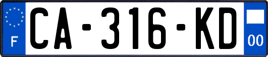 CA-316-KD