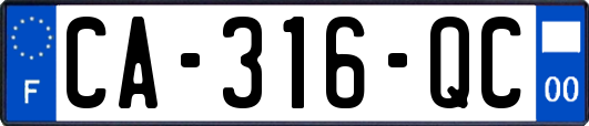 CA-316-QC