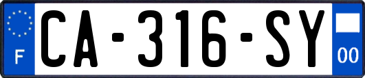 CA-316-SY