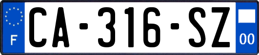 CA-316-SZ