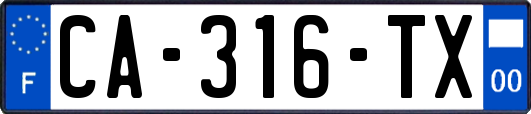 CA-316-TX