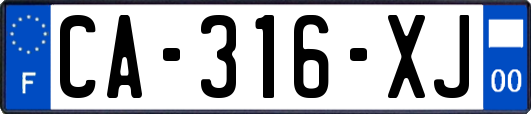 CA-316-XJ