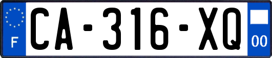 CA-316-XQ