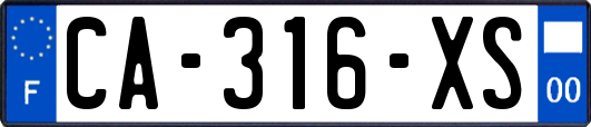 CA-316-XS
