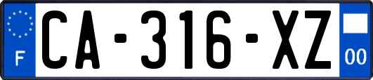 CA-316-XZ