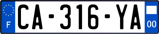 CA-316-YA