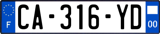 CA-316-YD