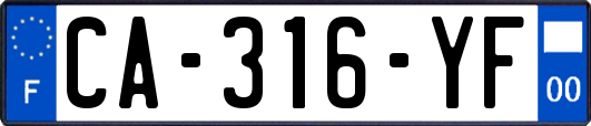 CA-316-YF
