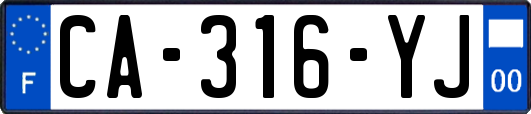 CA-316-YJ