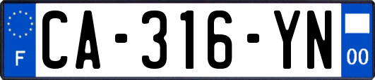 CA-316-YN