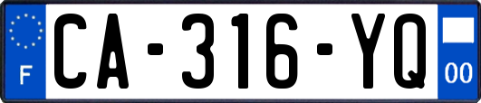 CA-316-YQ