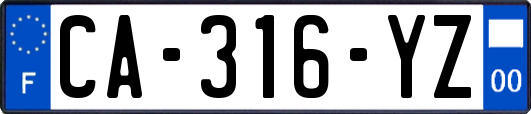 CA-316-YZ