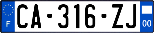 CA-316-ZJ