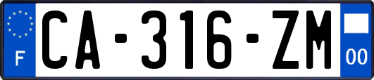 CA-316-ZM