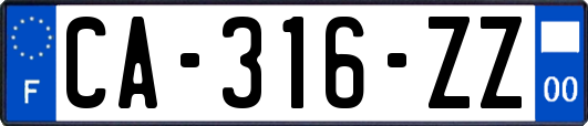 CA-316-ZZ