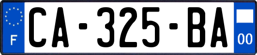 CA-325-BA