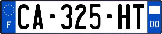 CA-325-HT