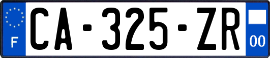 CA-325-ZR