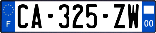 CA-325-ZW