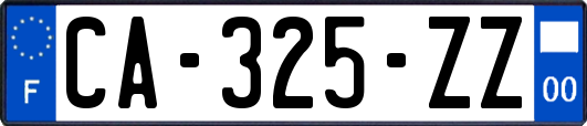 CA-325-ZZ