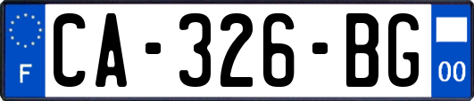 CA-326-BG