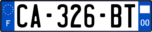 CA-326-BT