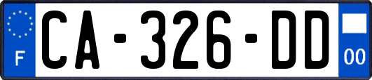 CA-326-DD