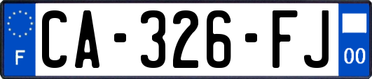 CA-326-FJ