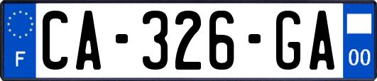 CA-326-GA