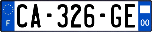 CA-326-GE