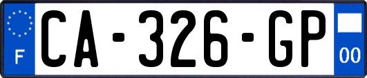 CA-326-GP