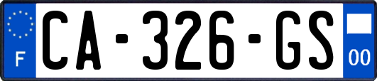 CA-326-GS