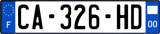 CA-326-HD