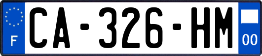 CA-326-HM
