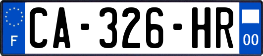 CA-326-HR