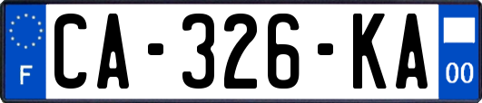 CA-326-KA