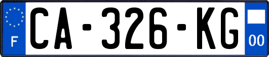 CA-326-KG