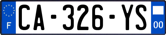 CA-326-YS