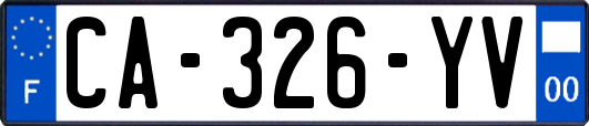 CA-326-YV