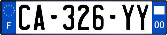 CA-326-YY