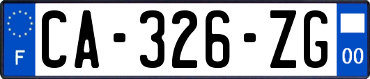 CA-326-ZG