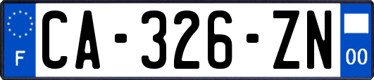 CA-326-ZN