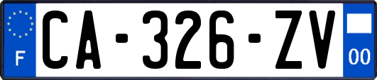 CA-326-ZV