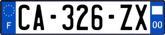 CA-326-ZX